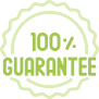 100% service guarantee